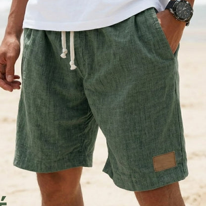 ☀️Pánské lehké lněné kraťasy – prodyšné letní šortky na dovolenou👖