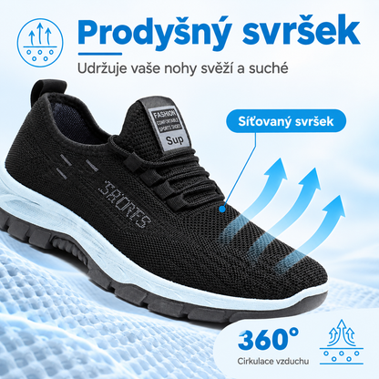 Ergonomické ortopedické boty s podporou klenby chodidla ✅️ pro pohodlnou chůzi bez bolesti
