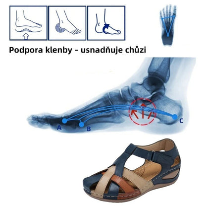 Ergonomické ortopedické sandály – pohodlí a menší tlak při každém kroku 👞 Dnes se slevou 50 %!