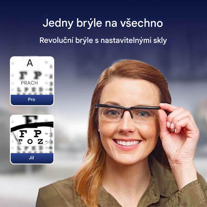 Pohodia™ Nastavitelné brýle – Jedny brýle pro čtení, počítač i dálku