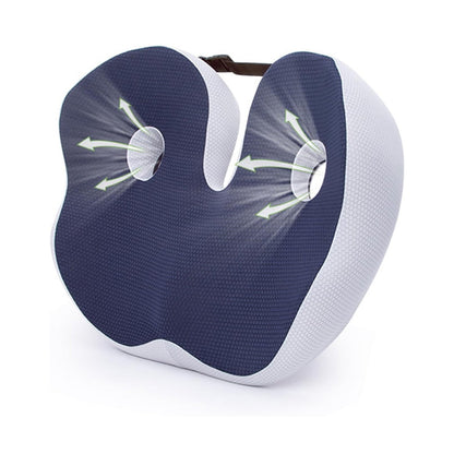 Paměťový pěnový sedák – ergonomický polštář, vhodný pro osoby, které dlouho sedí