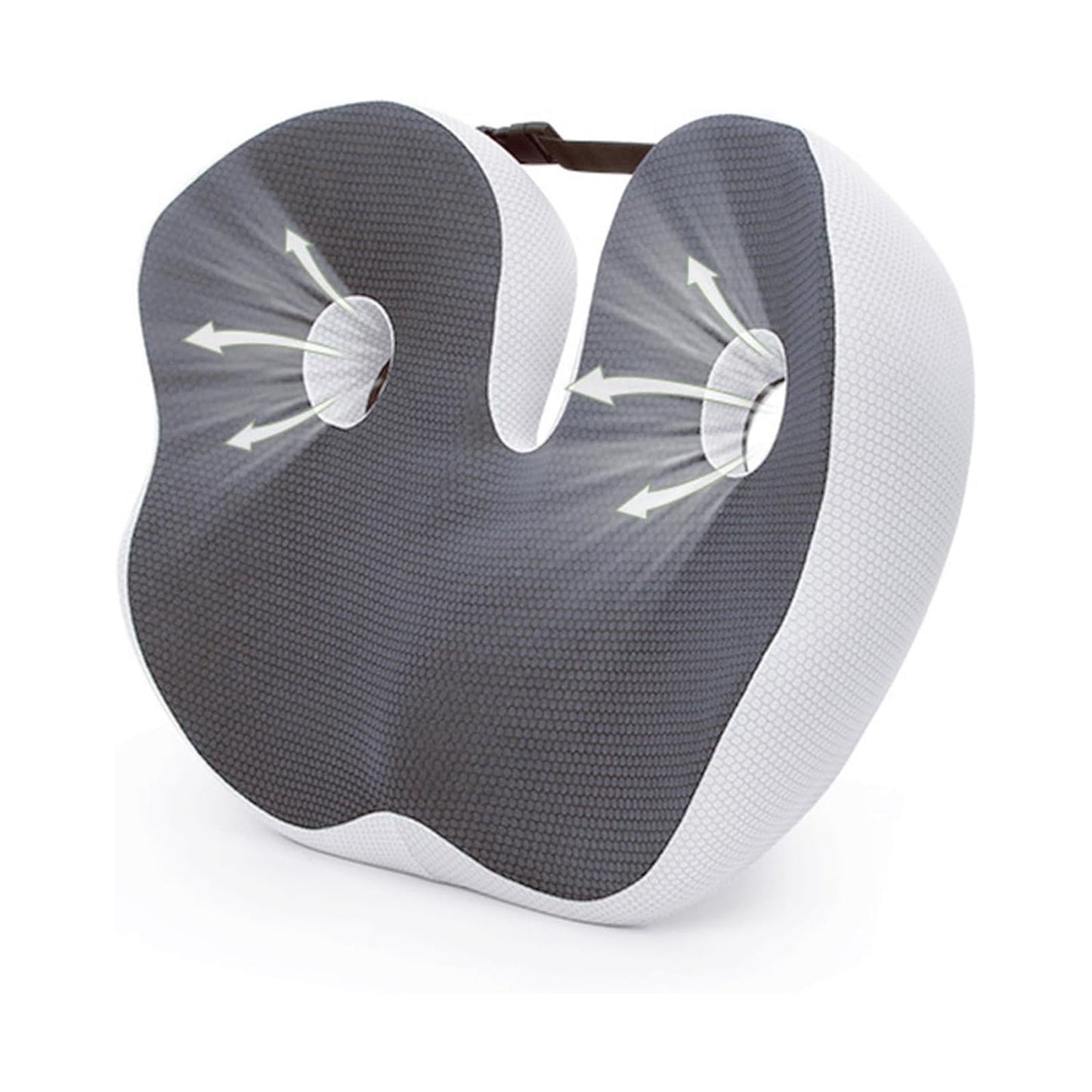 Paměťový pěnový sedák – ergonomický polštář, vhodný pro osoby, které dlouho sedí