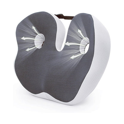 Paměťový pěnový sedák – ergonomický polštář, vhodný pro osoby, které dlouho sedí