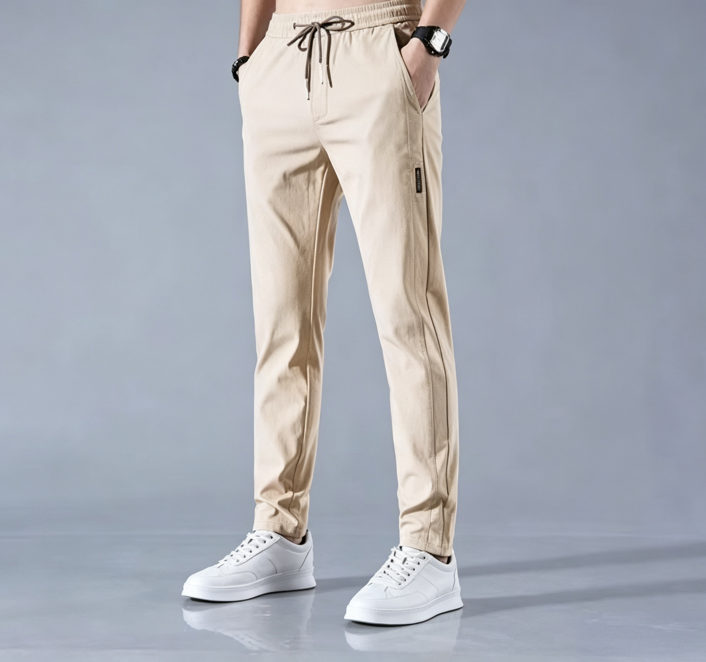 Lehké letní kalhoty pro muže 40+ Pohodlné jako tepláky, elegantní jako kalhoty
