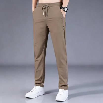 Lehké letní kalhoty pro muže 40+ Pohodlné jako tepláky, elegantní jako kalhoty