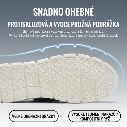 Pánské prodyšné pletené boty pro pohodlnou chůzi
