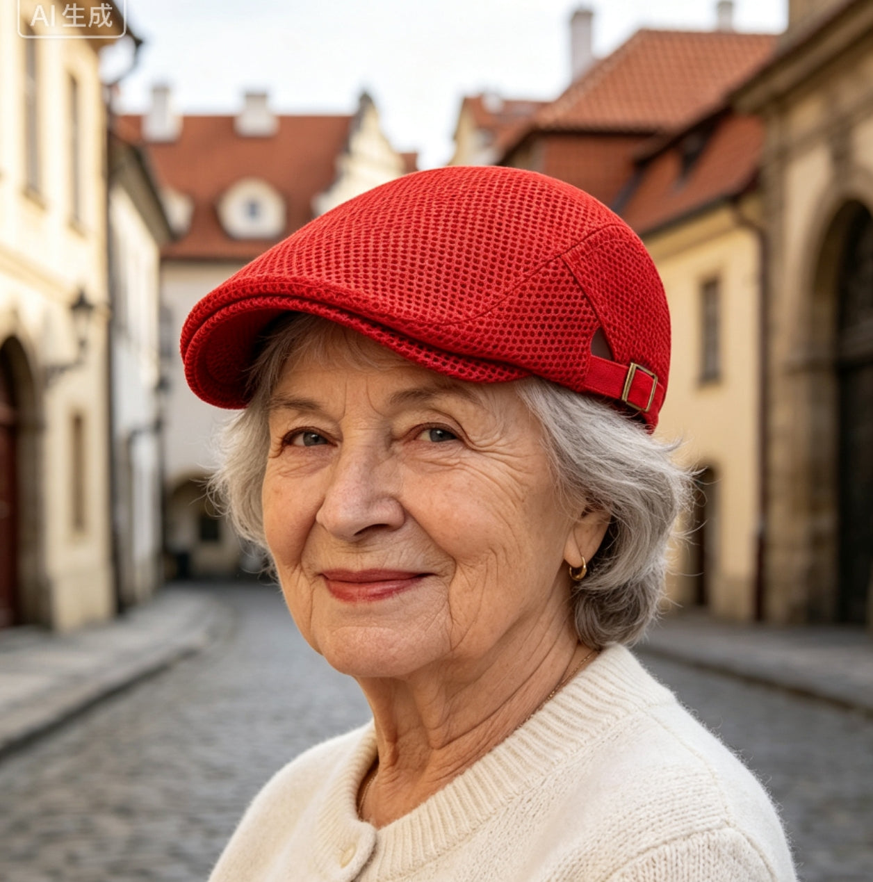 Prodyšná letní bekovka pro seniory – lehká, prodyšná a chrání před sluncem ☀️ Druhý kus za polovinu ceny!-Vhodné pro muže i ž