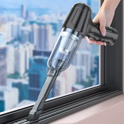 Bezdrátový ruční vysavač s vysokým sacím výkonem – ideální pomocník pro domácnost i automobil