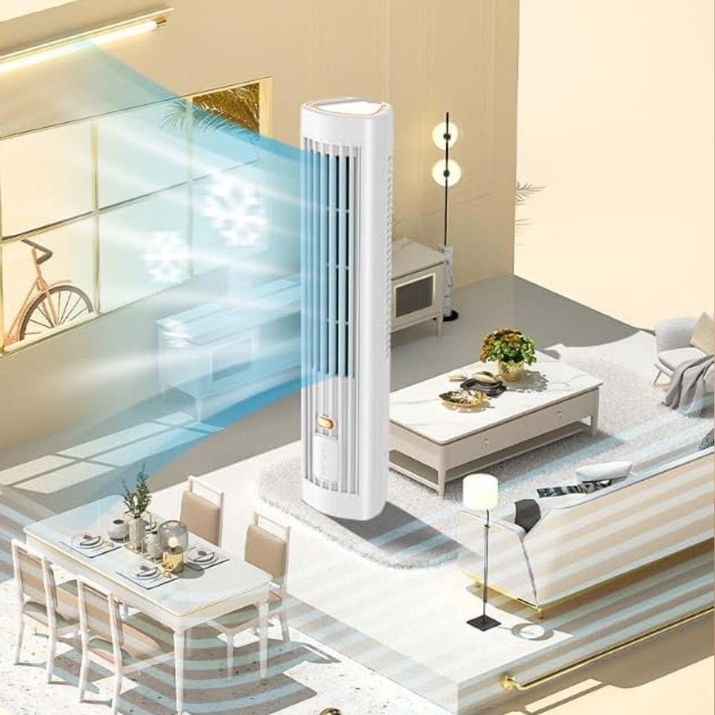 ❄️ Přenosný chladicí ventilátor,Přenosný ventilátor klimatizace s chladicím ventilátorem s velkou rychlostí baterie pro kancelář, kempování a venkovní použití