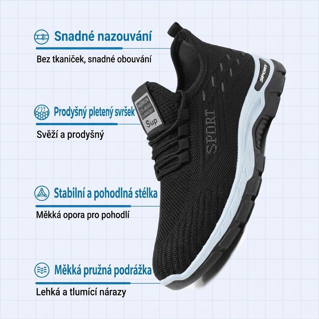 Ergonomické ortopedické boty s podporou klenby chodidla ✅️ pro pohodlnou chůzi bez bolesti