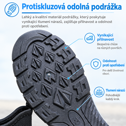 Ergonomické ortopedické boty s podporou klenby chodidla ✅️ pro pohodlnou chůzi bez bolesti