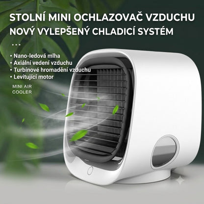 Mini přenosný ochlazovač vzduchu | Bez vrtání | Nízká spotřeba | Tichý provoz