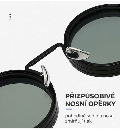 🕶️ 9stupňové ručně nastavitelné sluneční brýle – účinně blokují škodlivé UV záření a chrání vaše oči během letních dnů