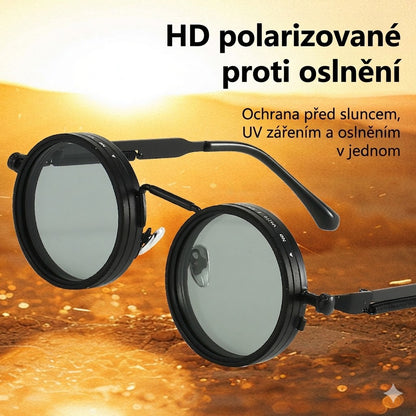 🕶️ 9stupňové ručně nastavitelné sluneční brýle – účinně blokují škodlivé UV záření a chrání vaše oči během letních dnů