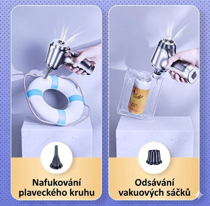 Bezdrátový ruční vysavač s vysokým sacím výkonem – ideální pomocník pro domácnost i automobil