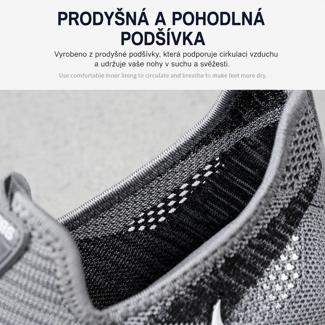 Lehké a prodyšné letní pánské ortopedické boty vhodné pro celodenní chůzi.