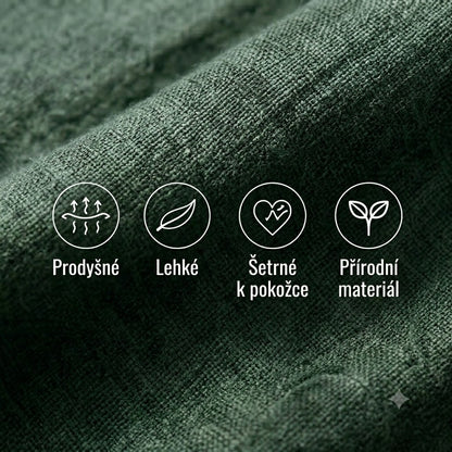 ☀️Pánské lehké lněné kraťasy – prodyšné letní šortky na dovolenou👖