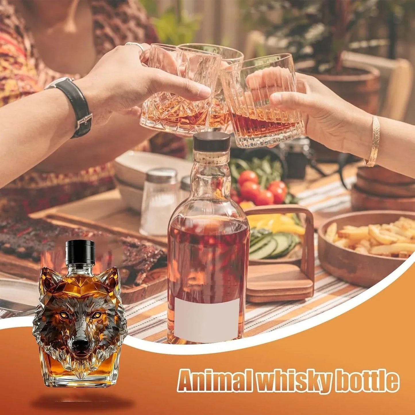 Vlk a whisky – Síla ducha, krása detailu-nealkoholický
