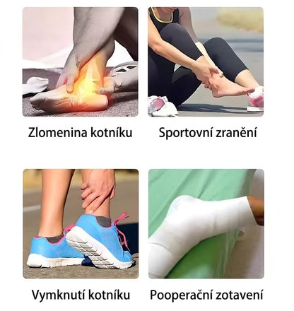 Vyhřívaná masážní ortéza na kotník – úleva, pohodlí a podpora každý den