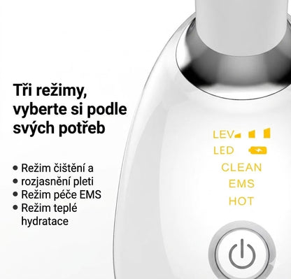✨ Světelný přístroj pro péči o krk s LED terapií, EMS a tepelnou masáží