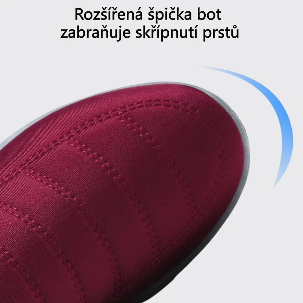 Zimní protiskluzové a zateplené boty pro muže i ženy se slabší rovnováhou – ulevují od tlaku na kolena(unisex)