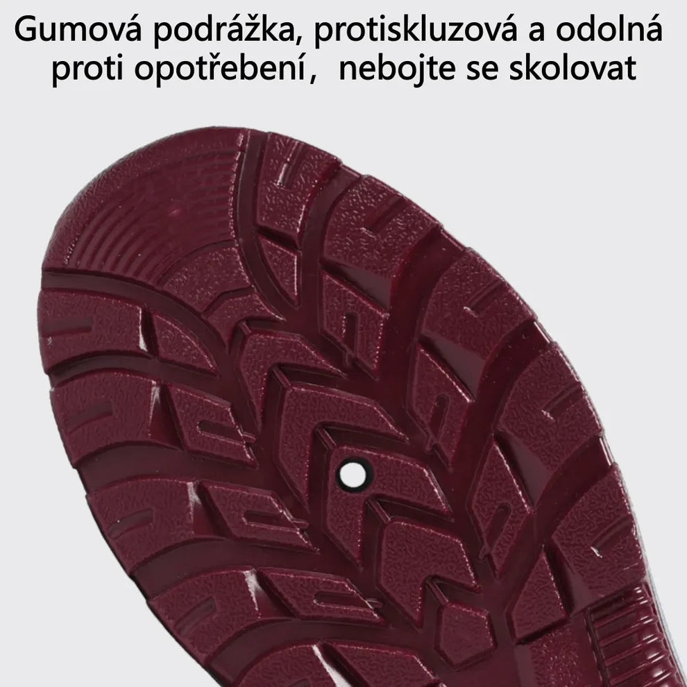 Zimní protiskluzové a zateplené boty pro muže i ženy se slabší rovnováhou – ulevují od tlaku na kolena(unisex)