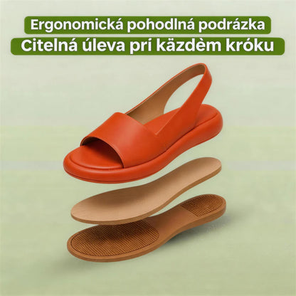 Pohodia Dámské pohodlné ergonomické sandály – lehké, stabilní, prodyšné pro celodenní pohodlí