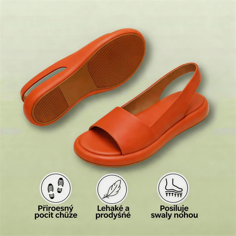 Pohodia Dámské pohodlné ergonomické sandály – lehké, stabilní, prodyšné pro celodenní pohodlí