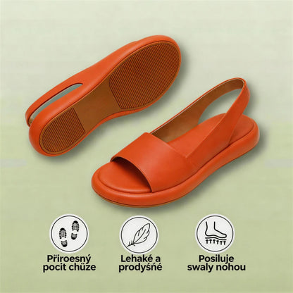 Pohodia Dámské pohodlné ergonomické sandály – lehké, stabilní, prodyšné pro celodenní pohodlí