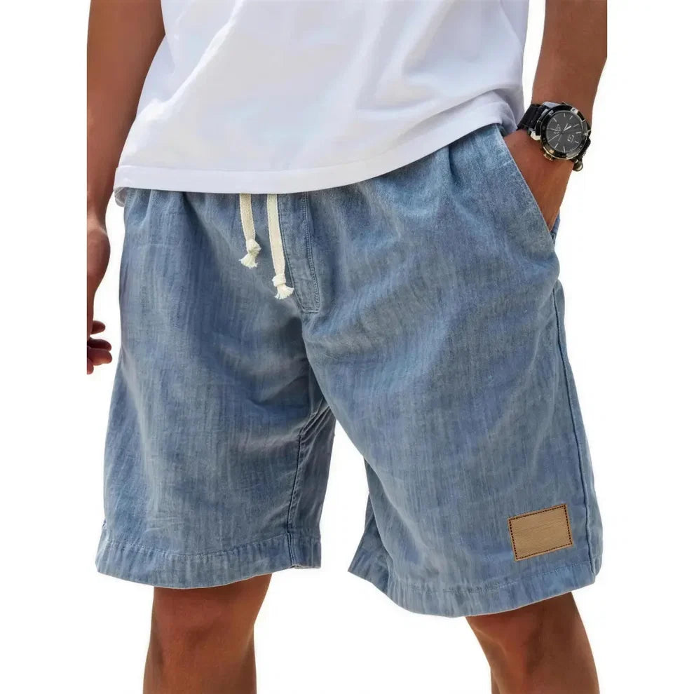 ☀️Pánské lehké lněné kraťasy – prodyšné letní šortky na dovolenou👖