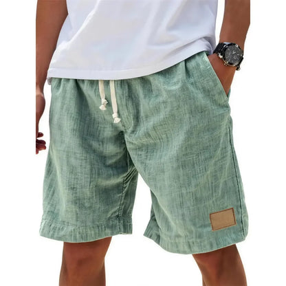 ☀️Pánské lehké lněné kraťasy – prodyšné letní šortky na dovolenou👖