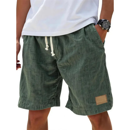 ☀️Pánské lehké lněné kraťasy – prodyšné letní šortky na dovolenou👖