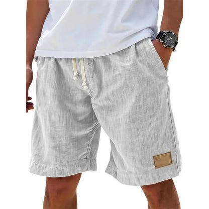 ☀️Pánské lehké lněné kraťasy – prodyšné letní šortky na dovolenou👖