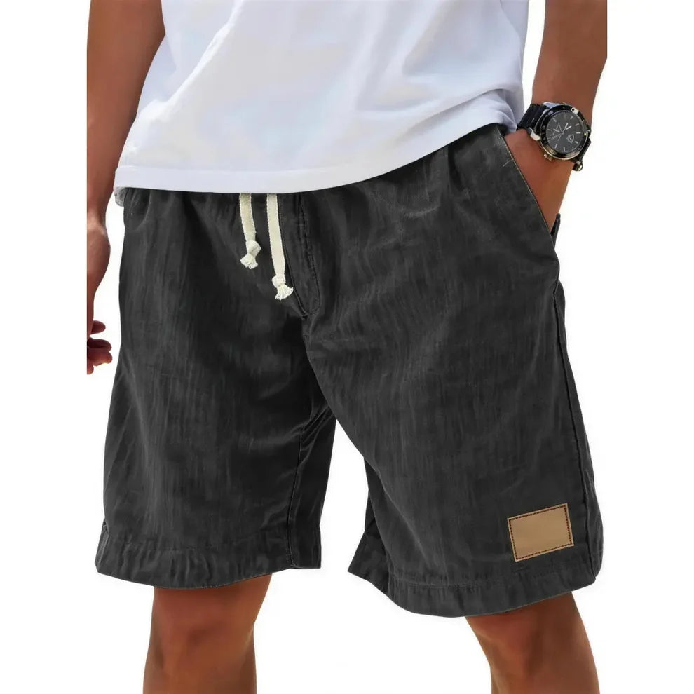 ☀️Pánské lehké lněné kraťasy – prodyšné letní šortky na dovolenou👖