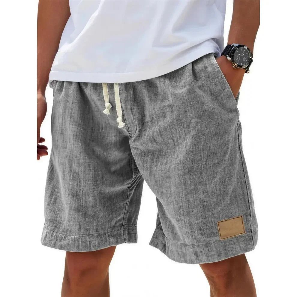 ☀️Pánské lehké lněné kraťasy – prodyšné letní šortky na dovolenou👖